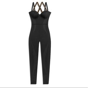 Ivy Park Drip 2.2 Black Pack - Knit Catsuit